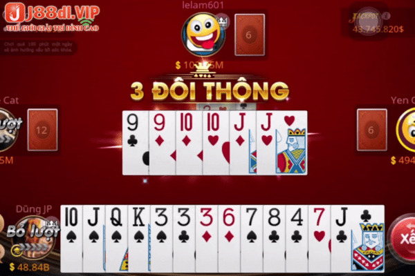 Luật chơi game bài tiến lên ăn tiền thật